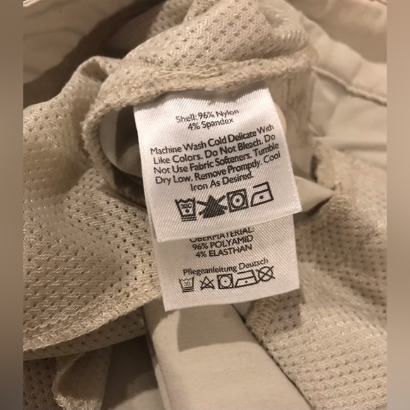 Eddie Bauer Women’s Cream Khaki Outdoor Capri-able Adventure Pants - 10 - Picture 10 of 13